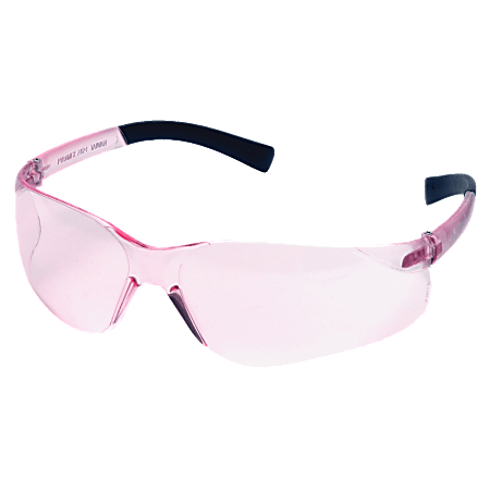 Uvex Impact Frameless Safety Eyewear, Pink Lens