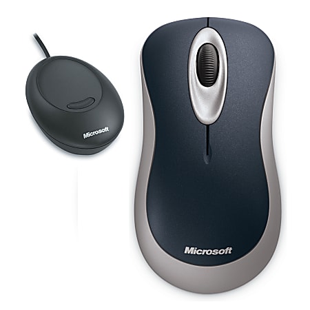 Microsoft® Wireless Optical Mouse 2000, Sterling Gray
