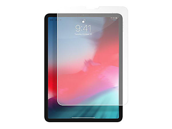 Compulocks Double Glass Screen Protector Transparent - For 10.2"LCD iPad (2019) - Tempered Glass, Armored Glass - Transparent