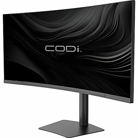 CODi 34" Ultrawide Curved 1500R WQHD 100Hz LED Monitor - Black (MO34H-UC) - 34" Viewable - Vertical Alignment (VA) - MO34HUC