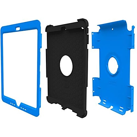 Trident Kraken A.M.S Case for Apple iPad Air - For Apple iPad Air Tablet - Blue - Shock Absorbing - Silicone, Polycarbonate