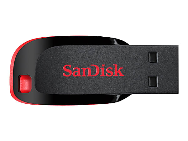 SanDisk Cruzer Blade™ USB 2.0 Flash Drive, 8GB