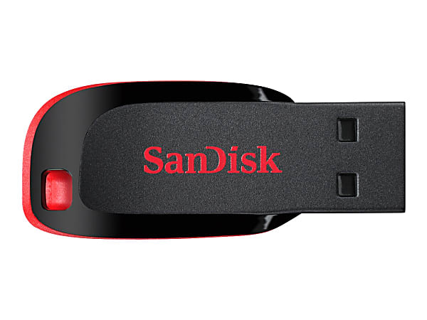 SanDisk Cruzer Blade™ USB 2.0 Flash Drive, 32GB