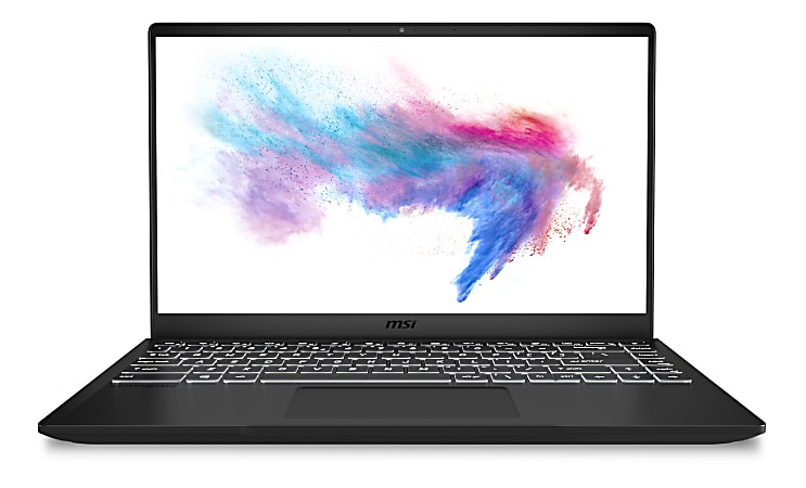 MSI Modern 14 Gaming Notebook Laptop, 14" Screen, Intel® Core™ i5, 8GB Memory, 256GB Solid State Drive, Windows® 10, B10MW-014