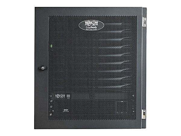 Tripp Lite EdgeReady Micro Data Center - 9U, Heavy-Duty, Wall-Mount, 1.5 kVA UPS, Network Management and PDU, 120V Kit - Rack cabinet - floor-standing - 9U - 19"