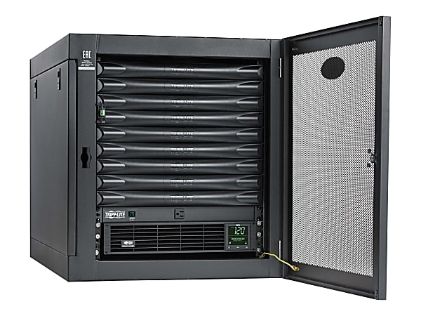 Tripp Lite EdgeReady Micro Data Center 9U Heavy Duty Wall Mount 1.5 kVA ...