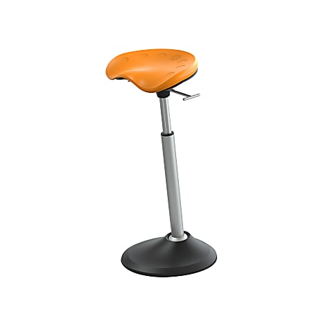 Safco® Active Mobis II Seat, Citrus Orange/Black/Gray