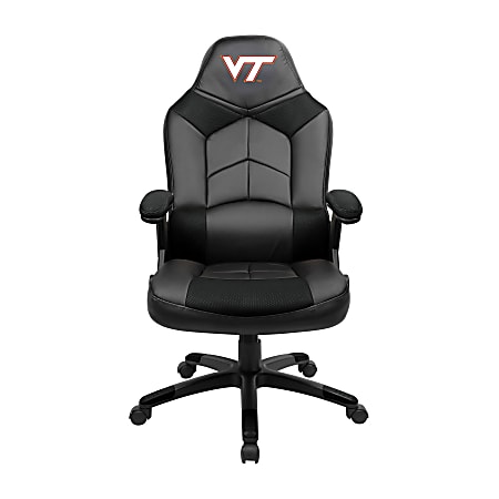 Imperial NCAA Faux Leather Oversized Computer Gaming Chair, Virginia Tech