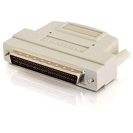 C2G External SCSI-3 MD68 (Thumbscrew) Male Differential Terminator
