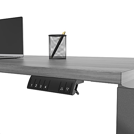 Office depot magellan height adjustable desk top