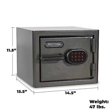 Sanctuary Diamond Digital HomeOffice Safe 0.79 Cu. Ft. Dark