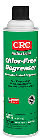 CRC Chlor-Free™ Non-Chlorinated Degreasers, 20 Oz Can, Case Of 12