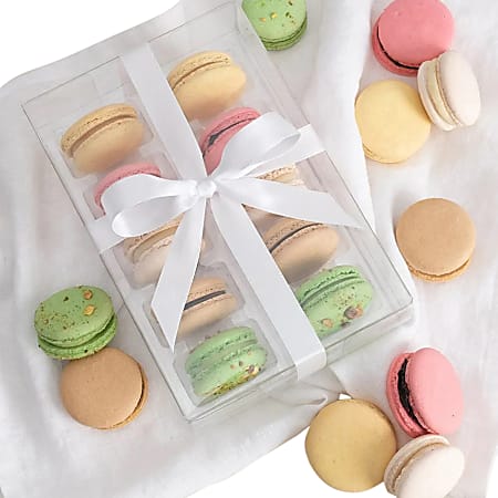 Gourmet Gift Baskets French Macarons Variety Gift Box, Multicolor