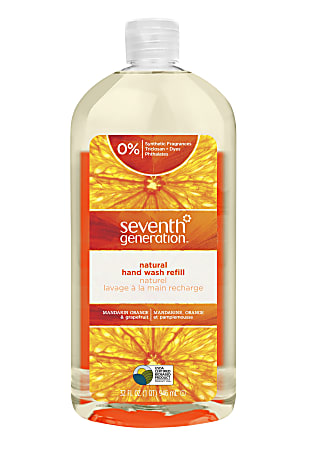 Seventh Generation™ Hand Wash Refill, Mandarin, 32 Oz