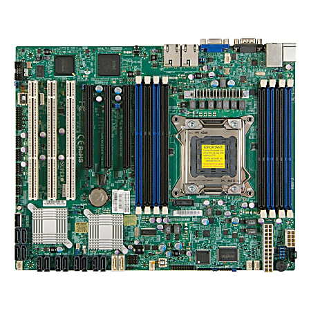 Supermicro X9SRi-F Server Motherboard - Intel Chipset - Socket R LGA-2011 - Retail Pack