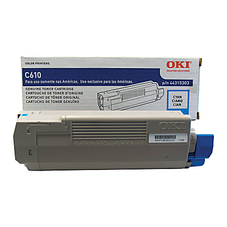 OKI® 44315303 Cyan Toner Cartridge