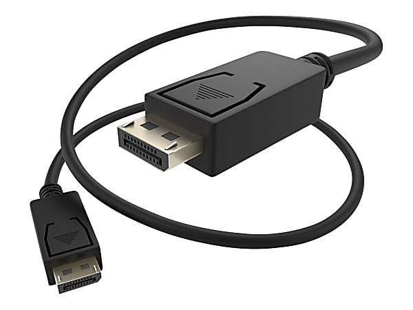 UNC Group - DisplayPort cable - DisplayPort (M) latched to DisplayPort (M) latched - 3 ft - black