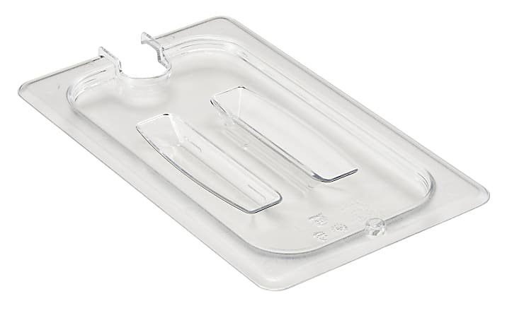 Cambro Camwear 1/4 Notched Food Pan Lids With