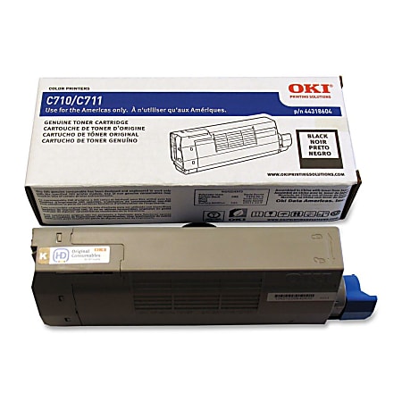 Oki Toner Cartridge - LED - 11000 Pages - Black - 1 Each