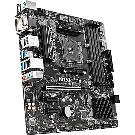 マザーボード MSI B450M PRO-VDH MAX + Ryzen 5 5600X MSI B450M PRO VDH MAX Desktop Motherboard AMD B450 Chipset Socket