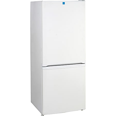 Avanti 9.2 cubic foot Bottom Freezer Refrigerator - 9.20 ft³ - Reversible - 6.80 ft³ Net Refrigerator Capacity - 2.40 ft³ Net Freezer Capacity - 120 V AC - 374 kWh per Year - White - Glass - Freestanding - LED Light