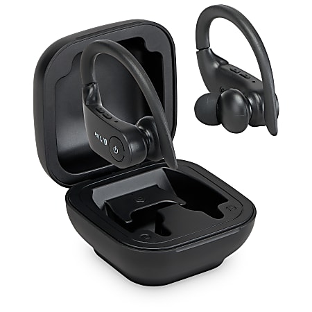 iLive Truly Wire-Free Earbud Headphones With Active Noise Canceling, Black, IAEBT270B