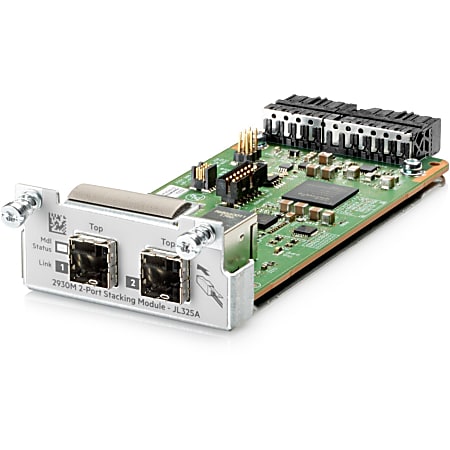 Aruba 2930 2-Port Stacking Module - For Data Networking - 2 x Expansion Slots