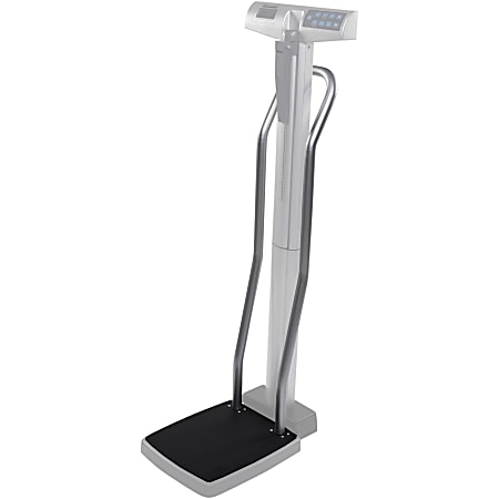 Health o Meter Scale Handlebars, 53.6"H x 14.1"W x 21.1"D, Gray