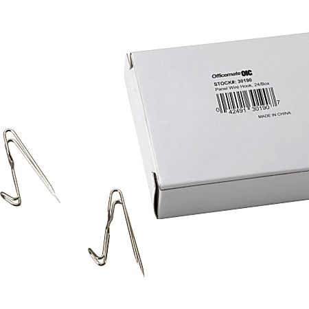 Officemate Cubicle Clips Metallic Box Of 24 - Office Depot