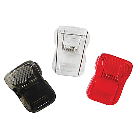 5 Pack Cubicle Wall Clips Assorted Colors 