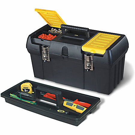 Stanley® Bostitch® Tool Box With Tray, 9 3/4"H x 10 1/4"W x 19 1/4"D