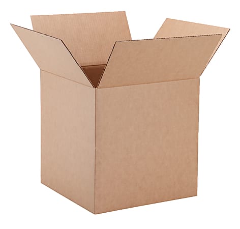 Corrugated Box, 18" x 18" x 18", Kraft