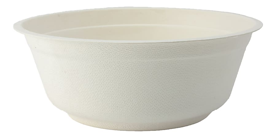 StalkMarket Bowls, 32 Oz, White, Pack Of 500 Bowls