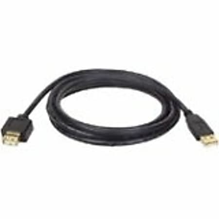 Ergotron 6-ft. USB 2.0 Extension Cable - 6 ft USB Data Transfer Cable - First End: 1 x USB 2.0 Type A - Male - Second End: 1 x USB 2.0 Type A - Female - Extension Cable - Shielding - Black