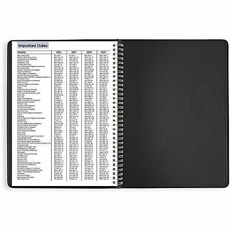 AT-A-GLANCE 2026 Appointment Book Planner, Weekly, 8" X 11", Large, Quarter-H - View #2