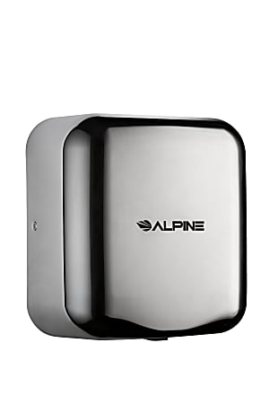 Alpine Hemlock Commercial Automatic High-Speed Electric Hand Dryer, Chrome