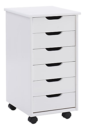 Rolling storage cart with drawers deals
