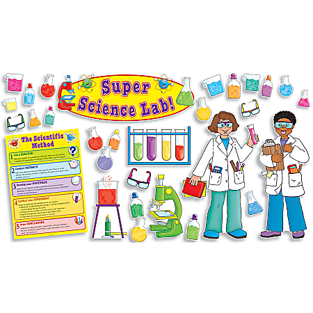 Scholastic Super Science Lab Bulletin Board Aid