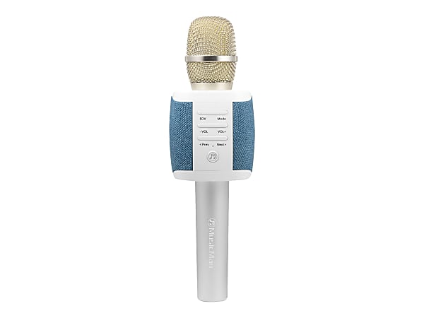 Technaxx MusicMan Karaoke Mikrofon Fabric BT-X44 - Portable karaoke - 10 Watt - blue