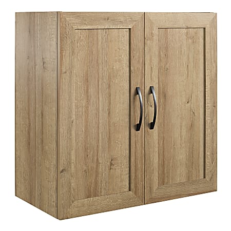 Systembuild Evolution Lory Framed 24"W Wall Cabinet, Natural