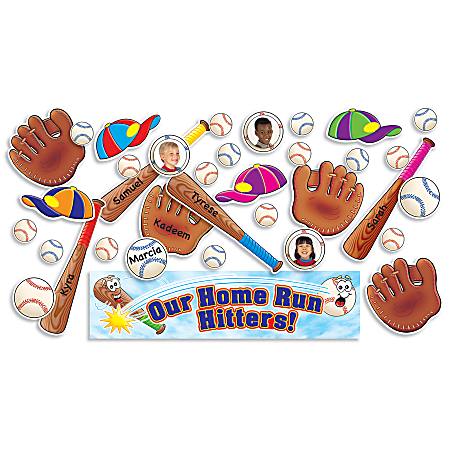Scholastic Mini Bulletin Board — Our Home Run Hitters