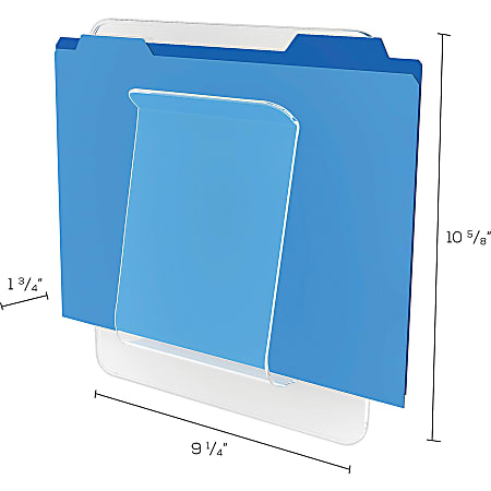 Organisateur De Ruban Adhésif Deflecto - Distributeur Transparent Pratique Pour Ruban, Fil Et Ficelle - Dimensions : 33,8 X 11,2 X 10,7 Cm