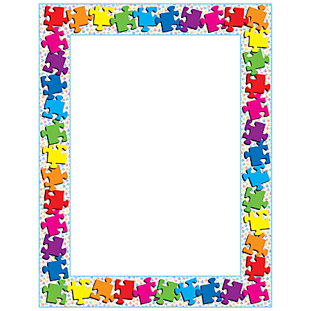 Scholastic Printer Paper — What a Puzzle, Pack Of 50 Sheets