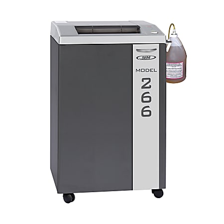 SEM 266/4 High-Security 14-Sheet Micro-Cut Shredder, 626266W/4