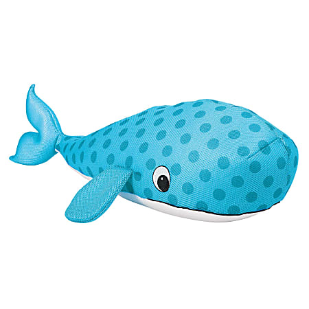 Amscan Floating Whale Pool Toy, 9"H x 23"W x 34"D, Blue