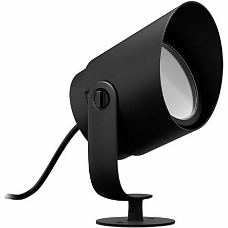 Philips Lily XL Outdoor Spot Light - 7.5" - 4.4"- 1x 15 W LED Bulb - Dimmable - 1060 lm Lumens - Aluminum - Flush Mount - Black -  - 1746230V7