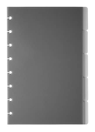 Advantus Corp Expanding Mesh Zipper Pouch, 8.5 x 11, clear black
