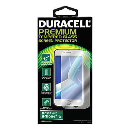Duracell® Premium Tempered-Glass Screen Protector For Apple® iPhone® 6