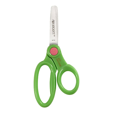 Westcott Anti Microbial Kids Scissors 5 Blunt Assorted Colors