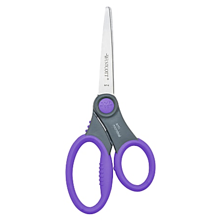 Officemate 7” Straight Stainless Steel Scissors – All-Purpose